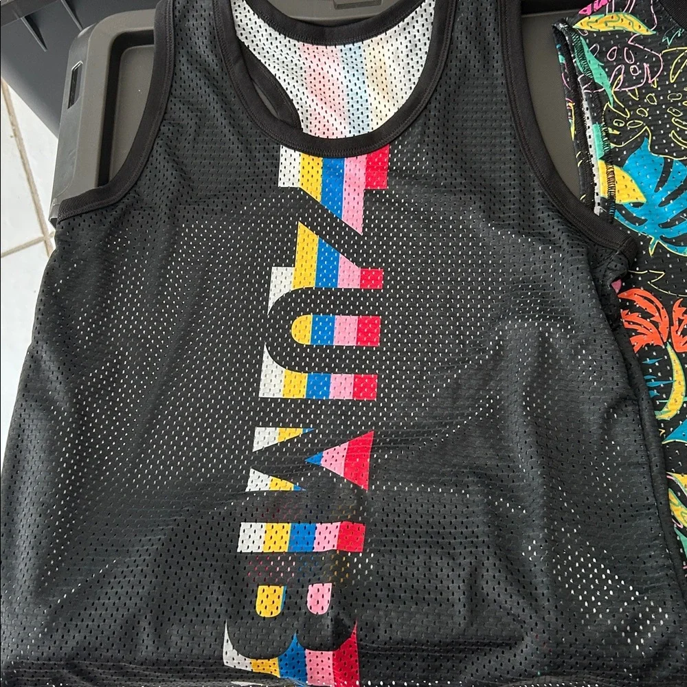 Two Zumba Colorful Tanks - Picture 2 of 6